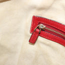 GUCCI GG Supreme Tote Bag PVC Beige Goud Auth 170475-21