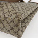 GUCCI GG Supreme Web Sherry Line Tote Bag PVC Beige 39 02 091 Auth 170479-12