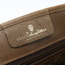 GUCCI GG Supreme Web Sherry Line Tote Bag PVC Beige 39 02 091 Auth 170479-14