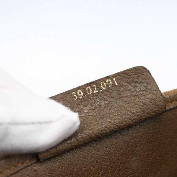 GUCCI GG Supreme Web Sherry Line Tote Bag PVC Beige 39 02 091 Auth 170479