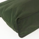 PRADA Tote Bag Nylon Green Auth 170483-16