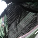 PRADA Tote Bag Nylon Green Auth 170483-11