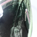 PRADA Tote Bag Nylon Green Auth 170483-20