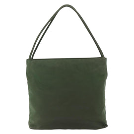 PRADA Tote Bag Nylon Green Auth 170483 - 0