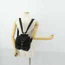 PRADA Backpack Nylon Black Silver Auth 170491-29
