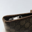 GUCCI GG Supreme Tote Bag PVC Beige 156 02 110 Auth 170497-19