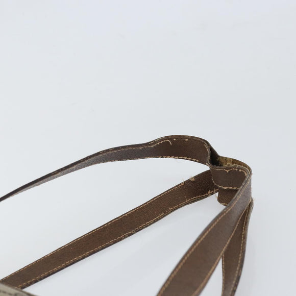 GUCCI GG Supreme Tote Bag PVC Beige 156 02 110 Auth 170497