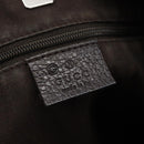 GUCCI GG Canvas Tote Bag Brown Silver 268639 Auth 170501-15