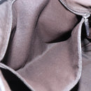 GUCCI GG Canvas Tote Bag Brown Silver 268639 Auth 170501-20