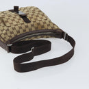 GUCCI GG Canvas Shoulder Bag Beige Silver 131211 Auth 170502-7