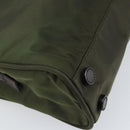 PRADA Hand Bag Nylon Green Silver Auth 170503-16