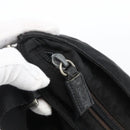 PRADA Shoulder Bag Nylon Black Silver Auth 170505-10
