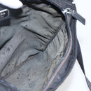 PRADA Shoulder Bag Nylon Black Silver Auth 170505-19