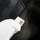 PRADA Shoulder Bag Nylon Black Silver Auth 170505-12