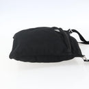PRADA Shoulder Bag Nylon Black Silver Auth 170505-4