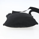 PRADA Shoulder Bag Nylon Black Silver Auth 170505-5