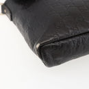 GUCCI GG Canvas Guccissima Shoulder Bag Leather Brown Gold 223666 Auth 170507A-14