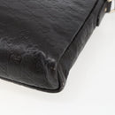 GUCCI GG Canvas Guccissima Shoulder Bag Leather Brown Gold 223666 Auth 170507A-15