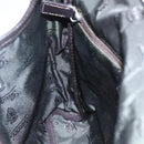 GUCCI GG Canvas Guccissima Shoulder Bag Leather Brown Gold 223666 Auth 170507A-20