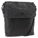 GUCCI GG Canvas Guccissima Shoulder Bag Leather Brown Gold 223666 Auth 170507A-1