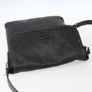 GUCCI GG Canvas Guccissima Shoulder Bag Leather Brown Gold 223666 Auth 170507A-6