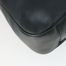 GUCCI Bamboe Handtas Leer 2way Marinegoud 001 3754 1577 Auth 170508-13