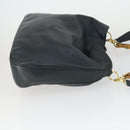 GUCCI Bamboe Handtas Leer 2way Marinegoud 001 3754 1577 Auth 170508-4