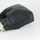 GUCCI Bamboe Handtas Leer 2way Marinegoud 001 3754 1577 Auth 170508-5