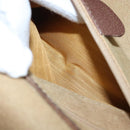 GUCCI Bamboo Hand Bag Leather 2way Brown Gold 013 122 2491 Auth 170509A-24