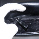 GUCCI Shoulder Bag Leather Black Silver 001 3064 Auth 170510-20