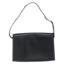 GUCCI Shoulder Bag Leather Black Silver 001 3064 Auth 170510-2