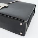 GUCCI Shoulder Bag Patent leather Black Silver Auth 170511-11
