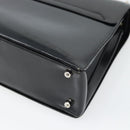 GUCCI Shoulder Bag Patent leather Black Silver Auth 170511-13