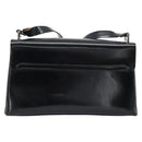 GUCCI Shoulder Bag Patent leather Black Silver Auth 170511-3