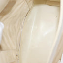 GUCCI Mesh Tote Bag Leather White Silver 002 1705 0405 Auth 170513-16