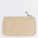 GUCCI Mesh Tote Bag Leather White Silver 002 1705 0405 Auth 170513-20