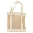 GUCCI Mesh Tote Bag Leather White Silver 002 1705 0405 Auth 170513-3