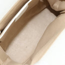 GUCCI Hand Bag Leather White Silver Auth 170514-11