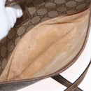 GUCCI GG Supreme Web Sherry Line Bag PVC Beige Gold 89 02 032 Auth 170516-23
