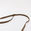 GUCCI GG Supreme Web Sherry Line Bag PVC Beige Gold 89 02 032 Auth 170516-8