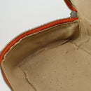 GUCCI Bamboe Vanity Handtas Lak Oranje Zilver 032 1956 0151 Geauth. 170518-17