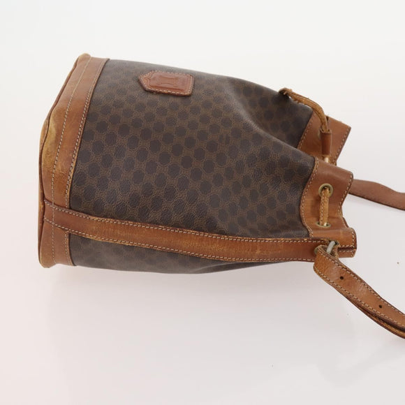 GUCCI Celine Macadam Canvas Bag PVC Leather 3 Set Black Brown Auth 170520