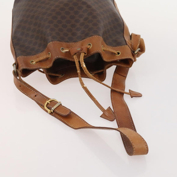 GUCCI Celine Macadam Canvas Bag PVC Leather 3 Set Black Brown Auth 170520