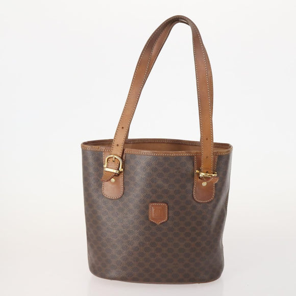 GUCCI Celine Macadam Canvas Bag PVC Leather 3 Set Black Brown Auth 170520