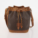 GUCCI Celine Macadam Canvas Bag PVC Leather 3 Set Black Brown Auth 170520-9