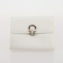 Salvatore Ferragamo Shoulder Bag Patent leather 5 Set White Black Auth 170521-17