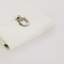 Salvatore Ferragamo Shoulder Bag Patent leather 5 Set White Black Auth 170521-19
