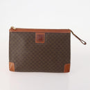 CELINE Macadam Canvas Clutch Bag PVC Leather 5 Set Brown Black beige Auth 170526-2