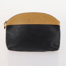 CELINE Macadam Canvas Clutch Bag PVC Leather 5 Set Brown Black beige Auth 170526-22