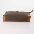 CELINE Macadam Canvas Clutch Bag PVC Leather 5 Set Brown Black beige Auth 170526-5